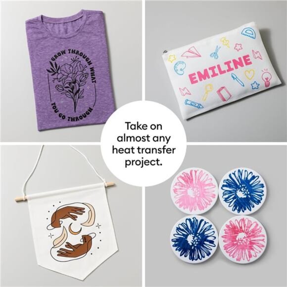 Cricut EasyPress 3 Heat Press Machine (9"x 9") with Heat Press Mat (15" x 12") - Picture 4 of 7